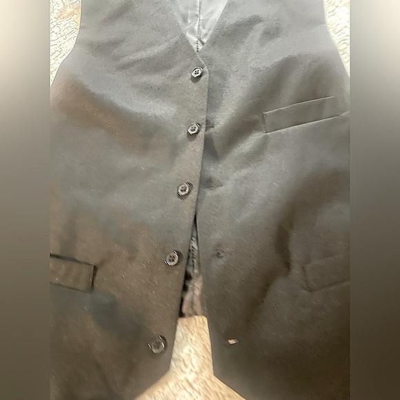 Pierre Cardin Size Medium Eclectic Grandpa, Formal Black Bow-Tie Vest - Picture 2 of 11